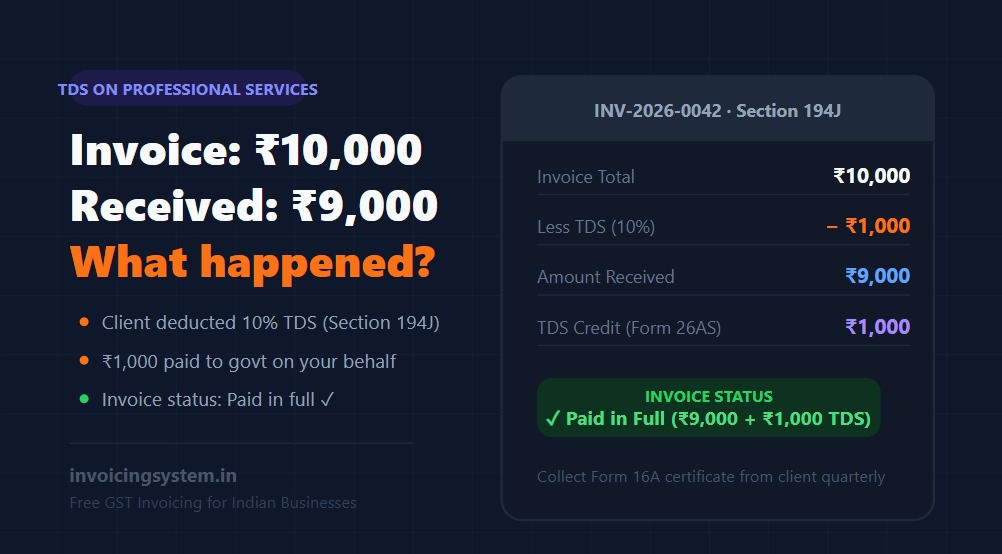 TDS on Professional Services